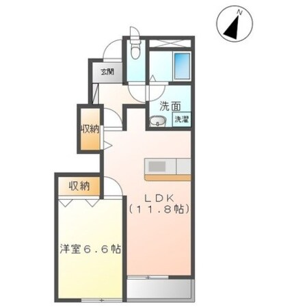 カーサ　フェリーチェの物件間取画像